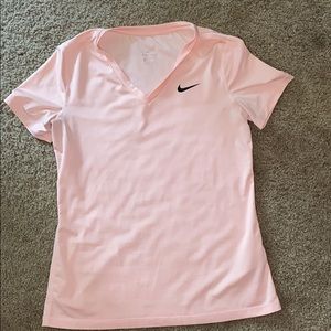 Blush Nike shirt